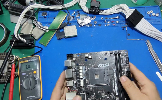 济宁华硕电脑主板维修